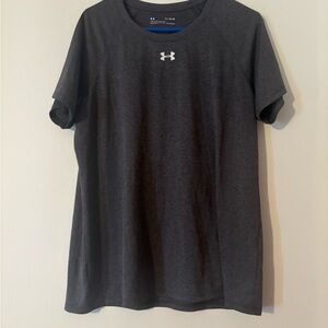 Under Armour Men's Dark Gray Short Sleeve Tee